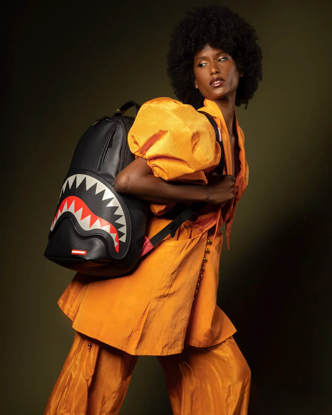 VELCRO SHARK - 3 INTERCHANGEABLE SHARKS BACKPACK (DLXV) - Image 22