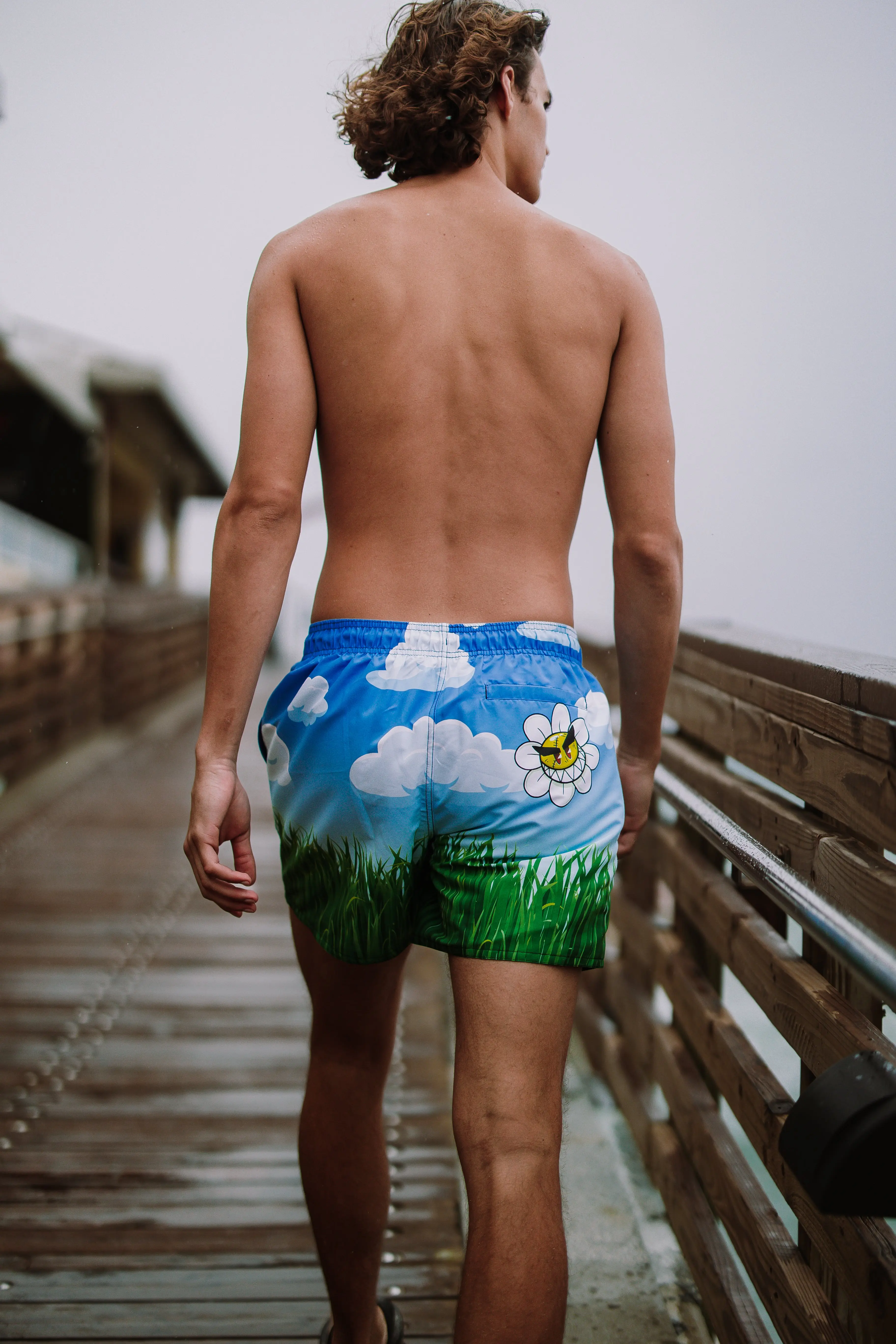 CRAZY DAISIES SWIM SHORTS - Image 2
