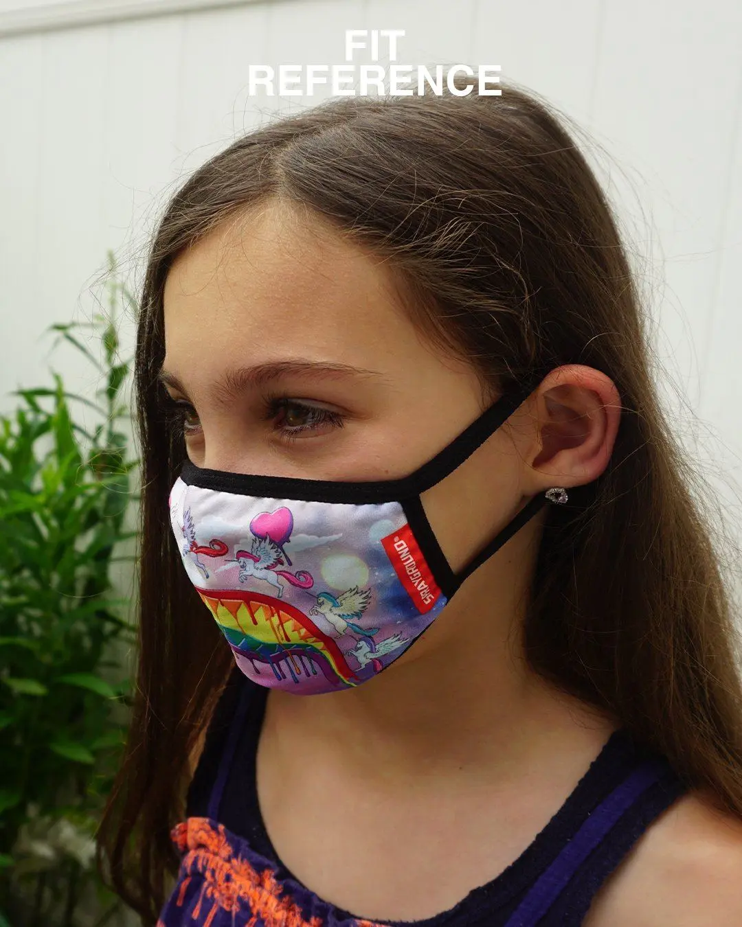 KIDS FORM FITTING MASK: MELT THE RAINBOW - Image 3
