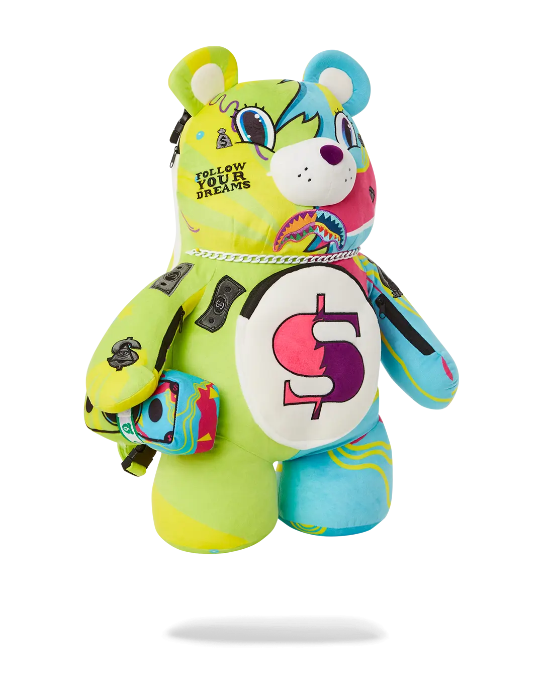 SUPER WEIRD MONEYBEAR TEDDYBEAR BACKPACK - Image 3