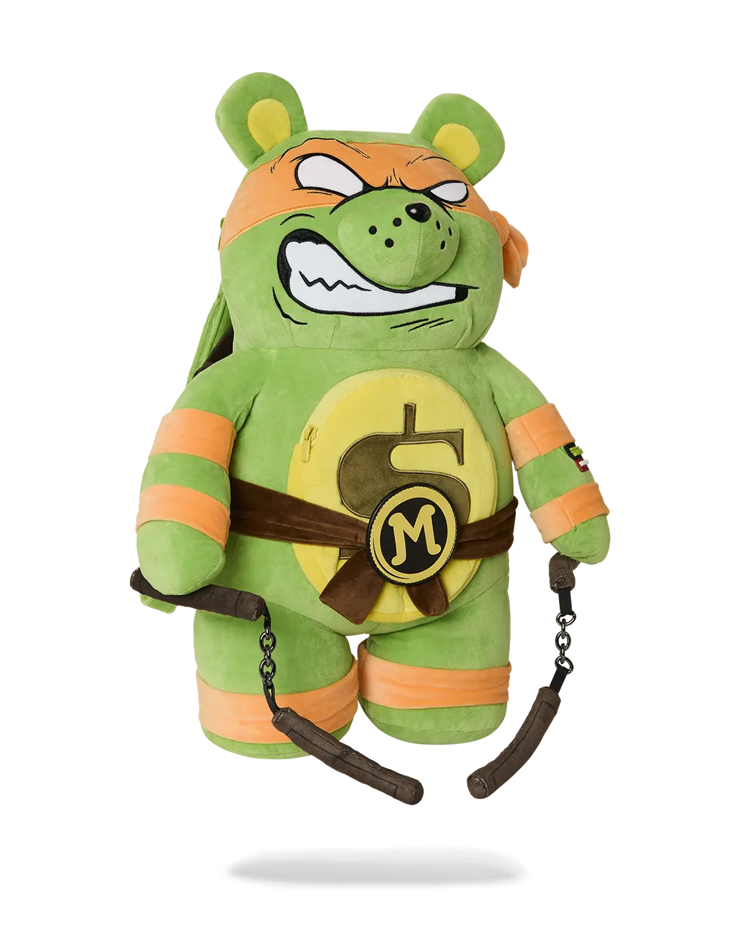 TMNT MICHAELANGELO MONEYBEAR BACKPACK - Image 3
