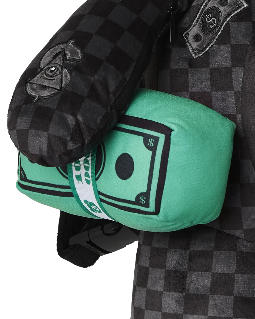 SPEED SHARK SIDE SWIPE MONEYBEAR TEDDY BEAR BACKPACK - Image 13