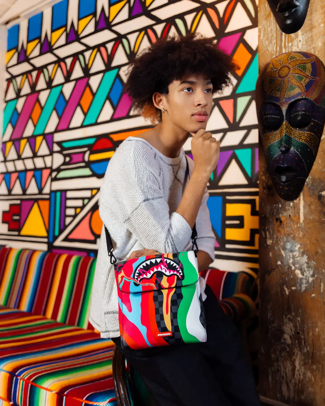 TRIPPY TAFFY LARGE SLING CROSSBODY - Image 2