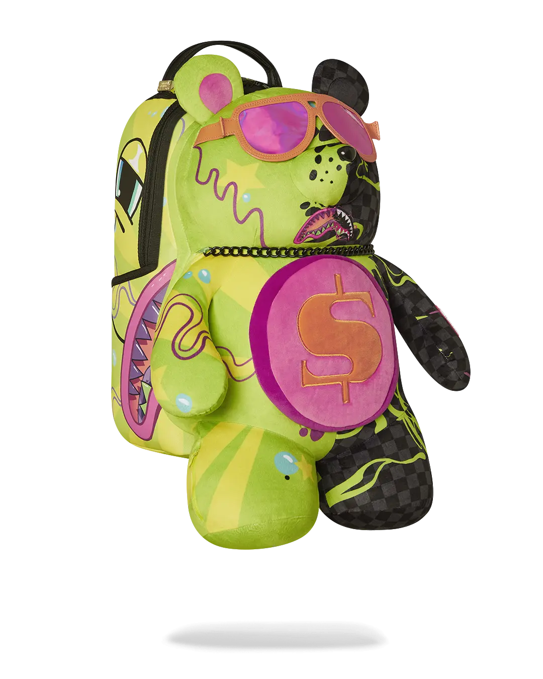 SLIME DIME MONEYBEAR TEDDYBEAR ON BACKPACK - Image 3