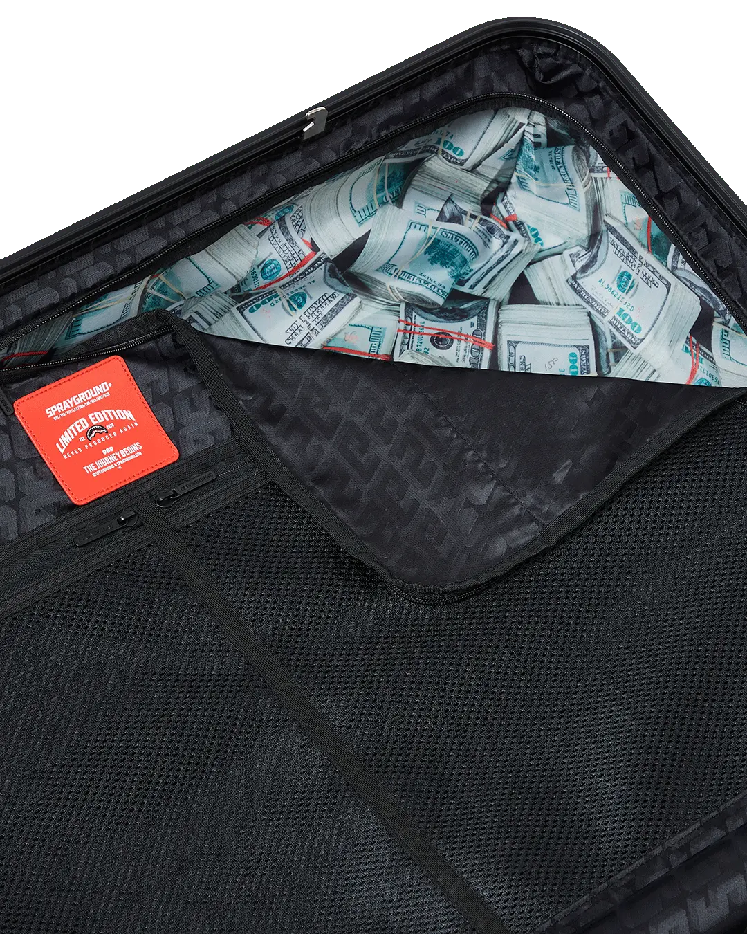 REALITY CHECK SHARKITECTURE FULL-SIZE JETBLACK LUGGAGE (GOLD HARDWARE) - Image 17