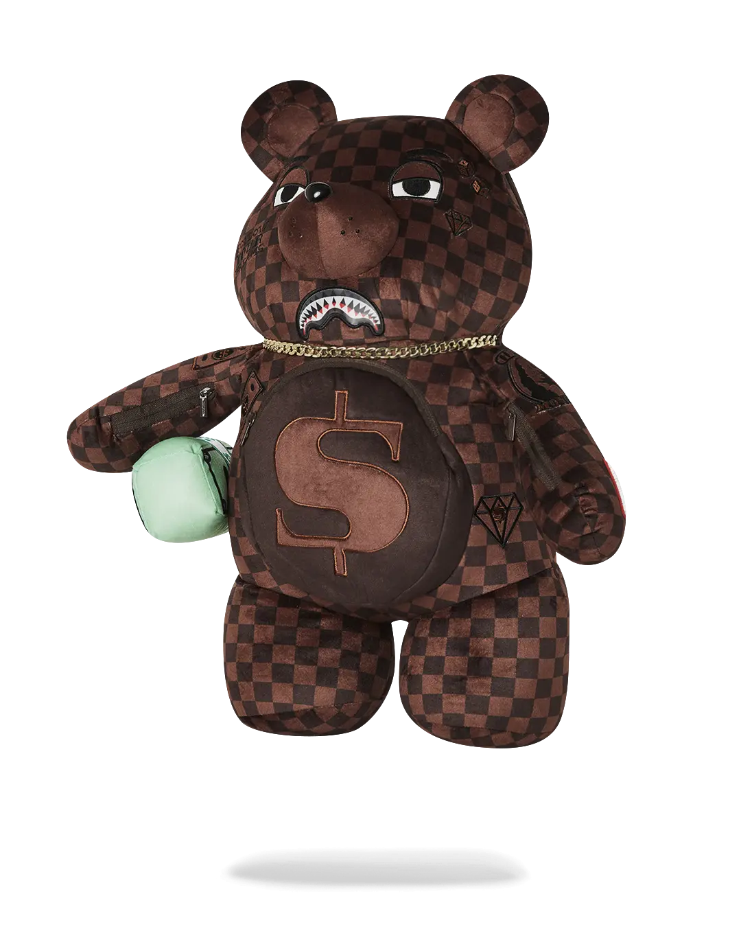 LENTICULAR EFFECTS MONEYBEAR TEDDYBEAR BACKPACK - Image 7