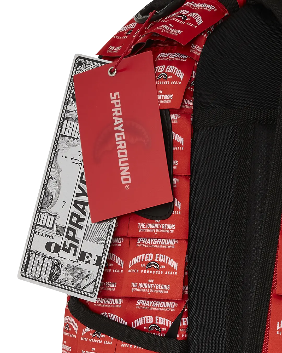 MADE OF WOVEN LABELS SHARK BACKPACK - Image 13