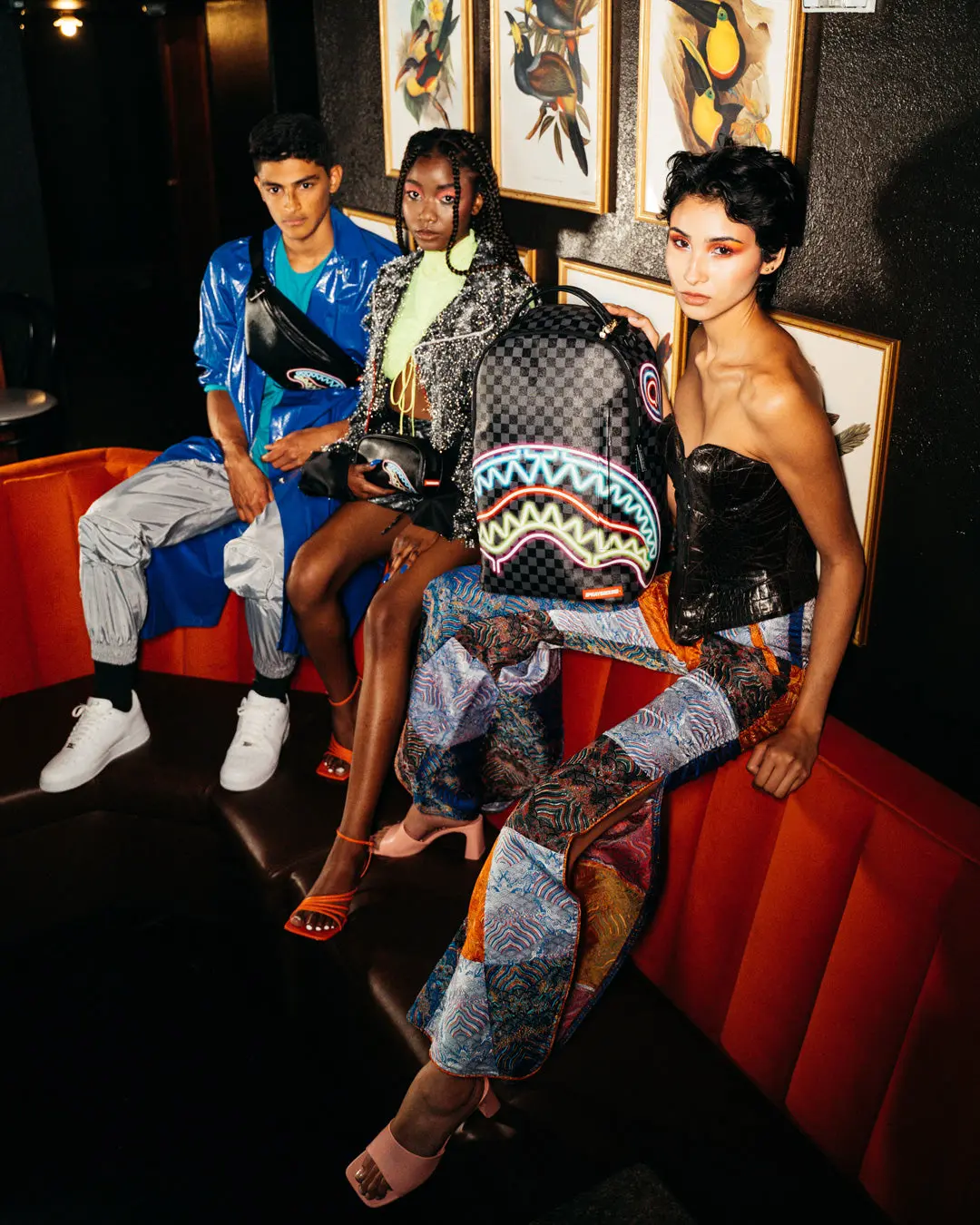 SHARKS IN PARIS GLOW BACKPACK (DLXV) - Image 8
