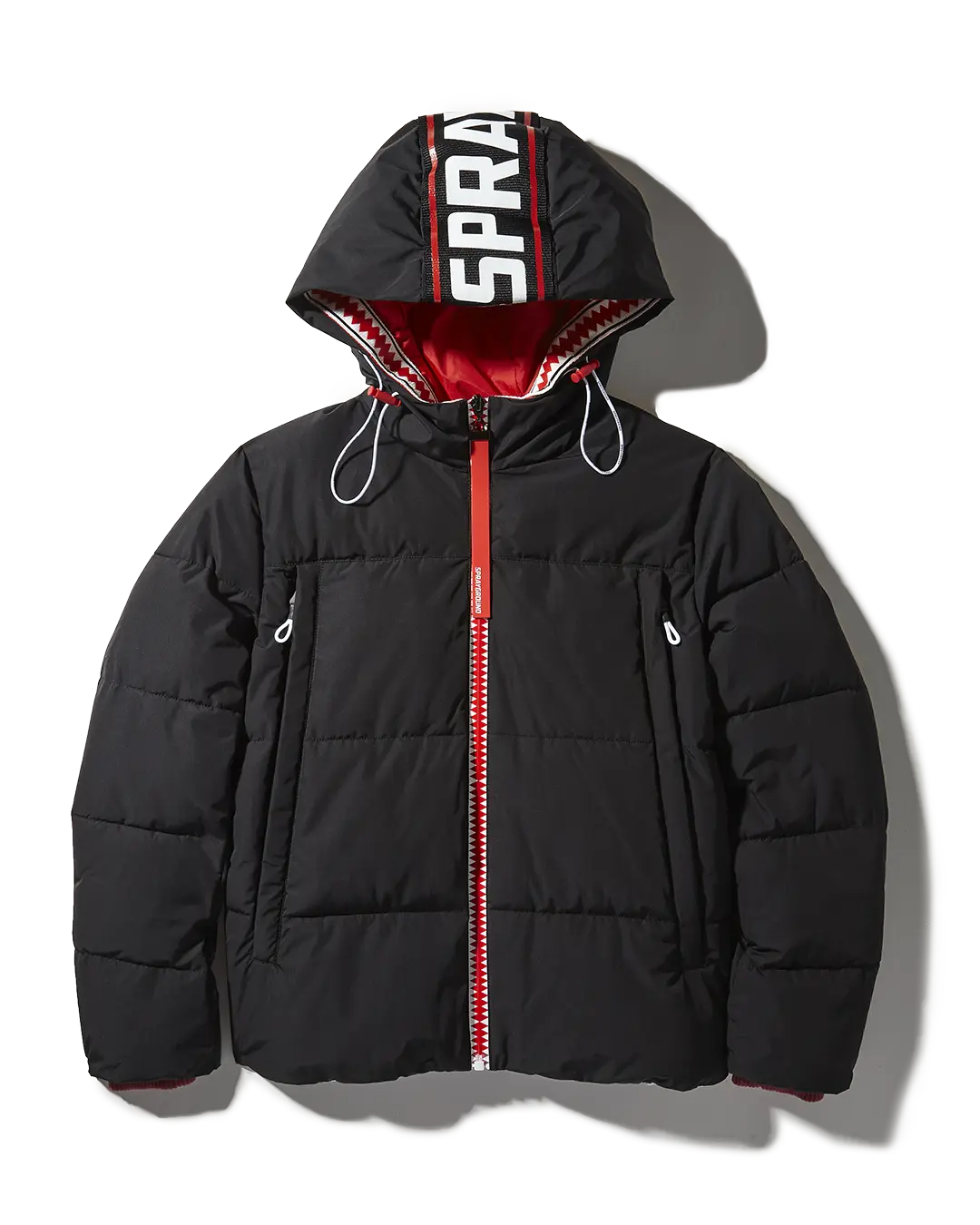 PATCH GRAFFITI PUFFER JACKET