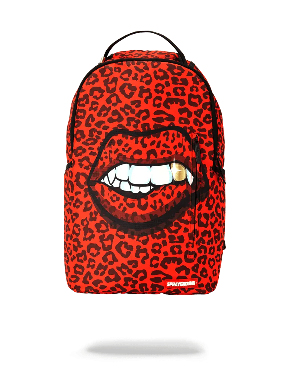 RED LEOPARD LIPS