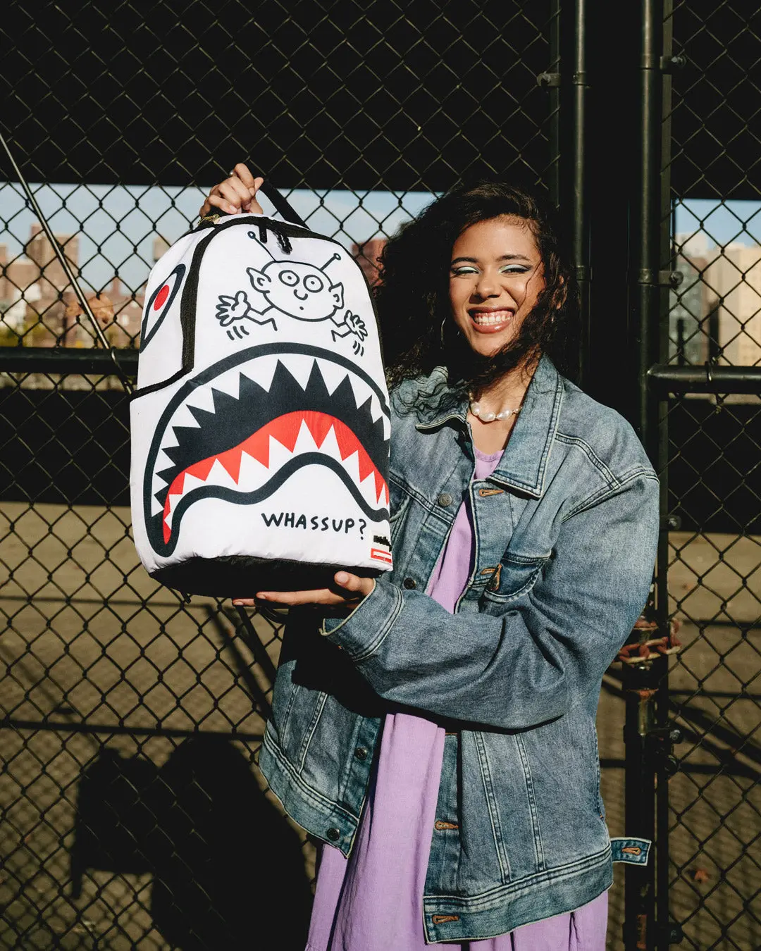 KEITH HARING WHASSUP ALIEN DLX BACKPACK - Image 6