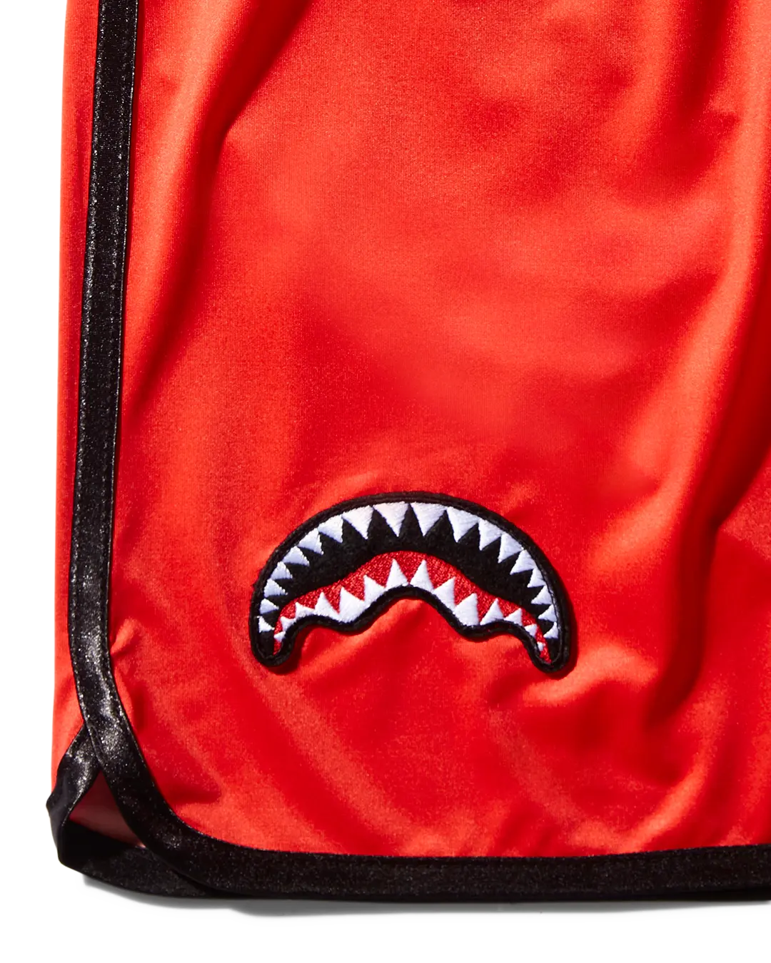 KIDS JAPAN WAVE SWIM TRUNKS (RED) - Image 5