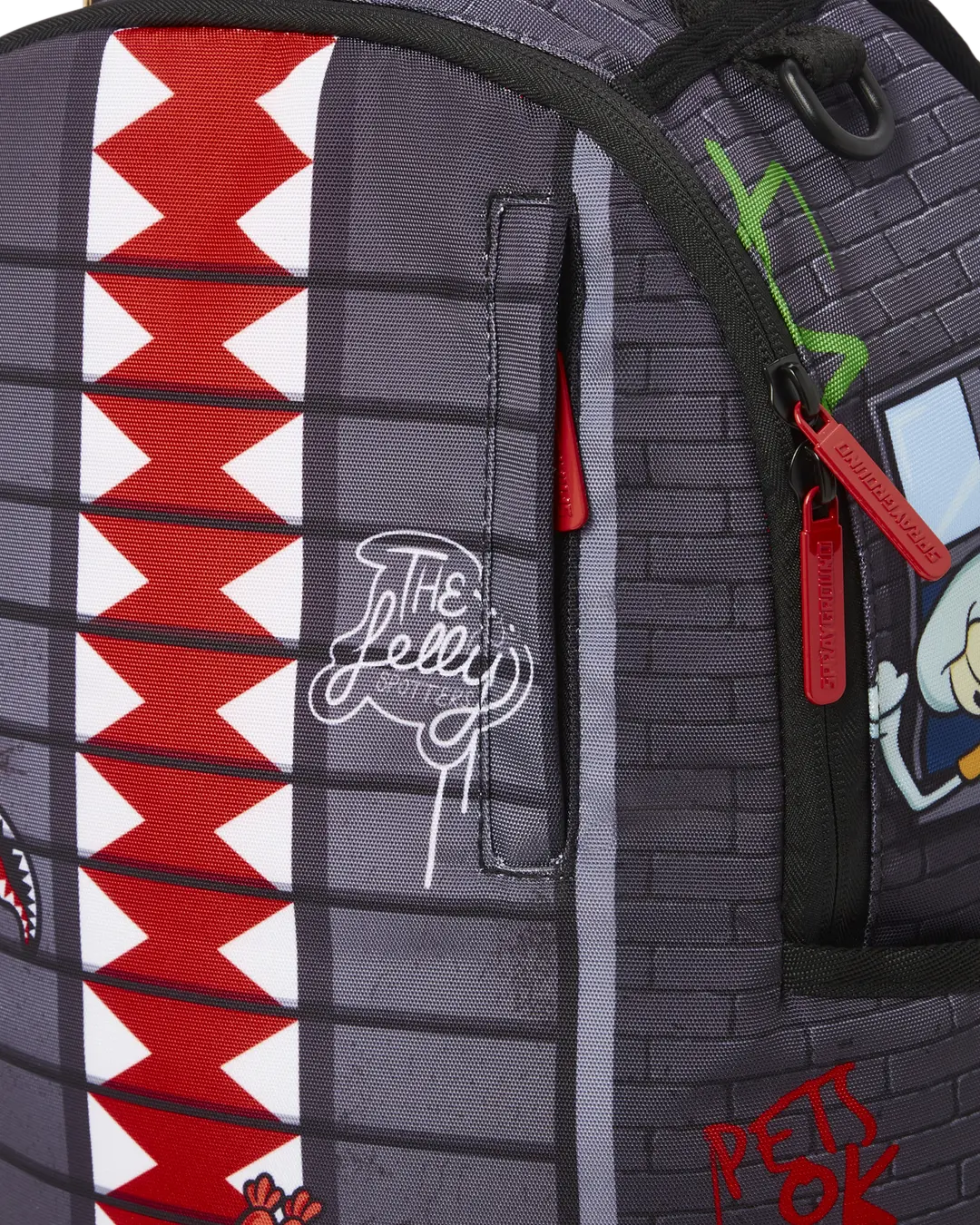 90s NICK VERTICAL SHARK BACKPACK (DLXR) - Image 6