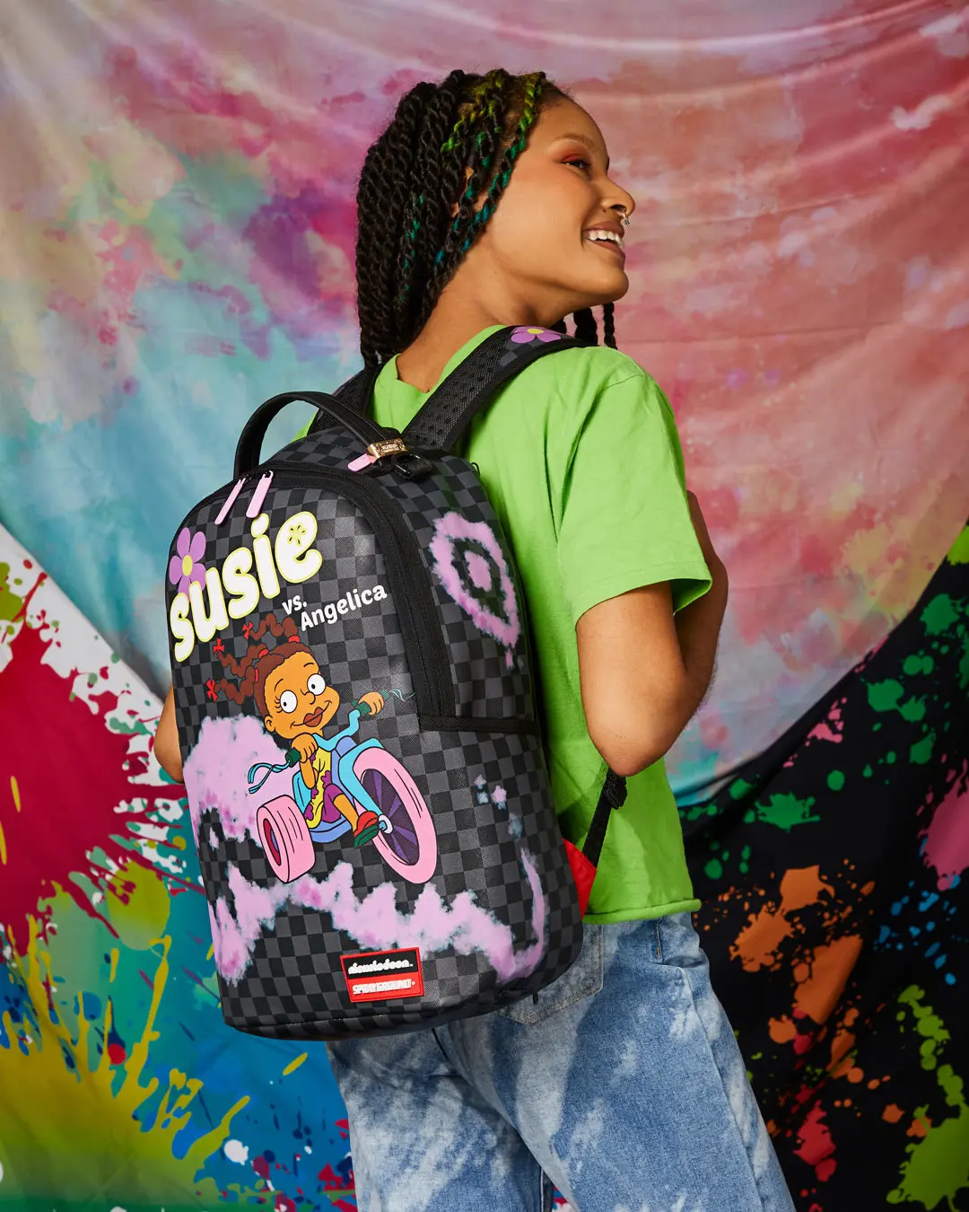 RUGRATS SUSIE LEAVE EM IN THE DUST BACKPACK (DLXV) - Image 2