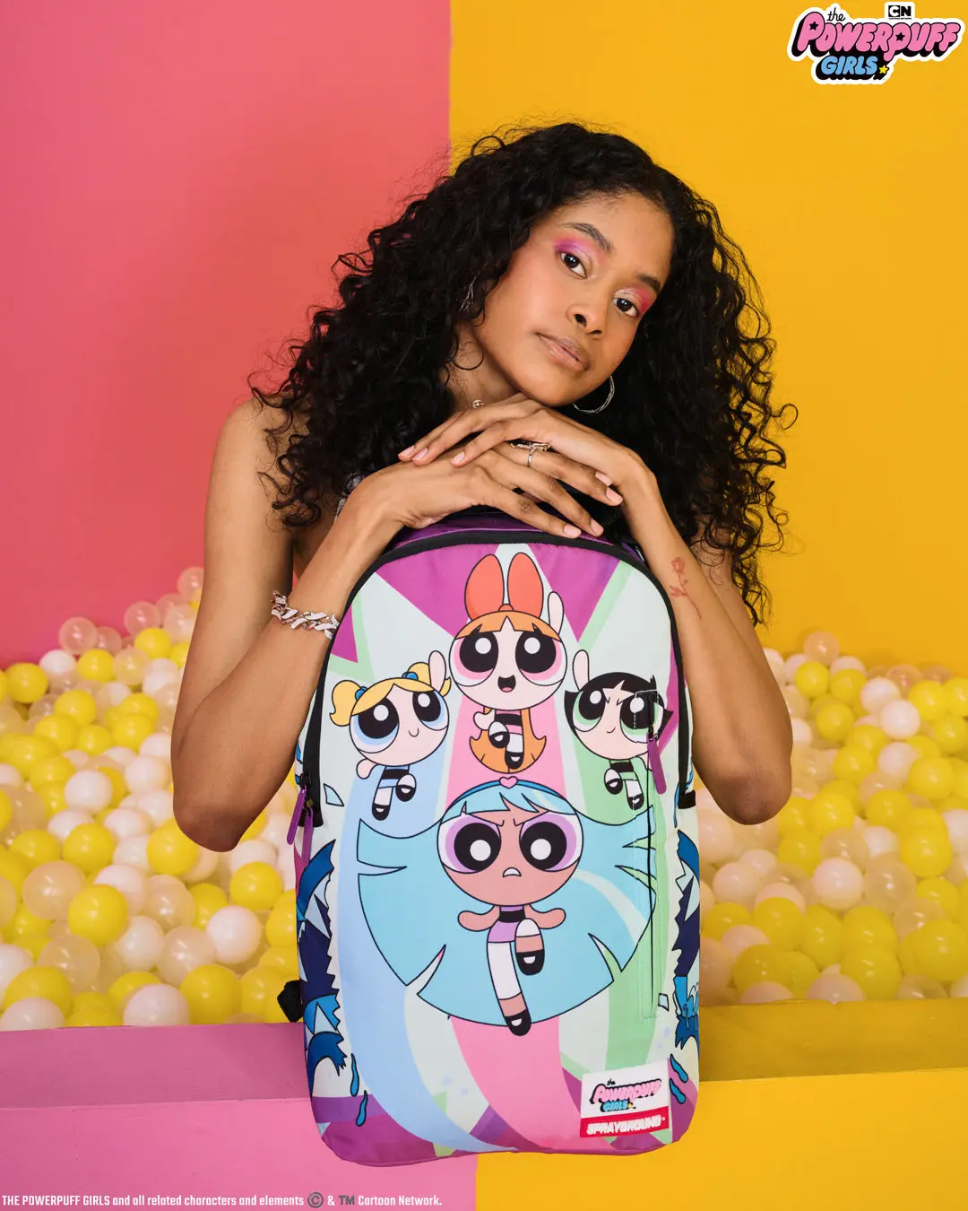 POWER PUFF GIRLS MONSTER SHARK BACKPACK - Image 6