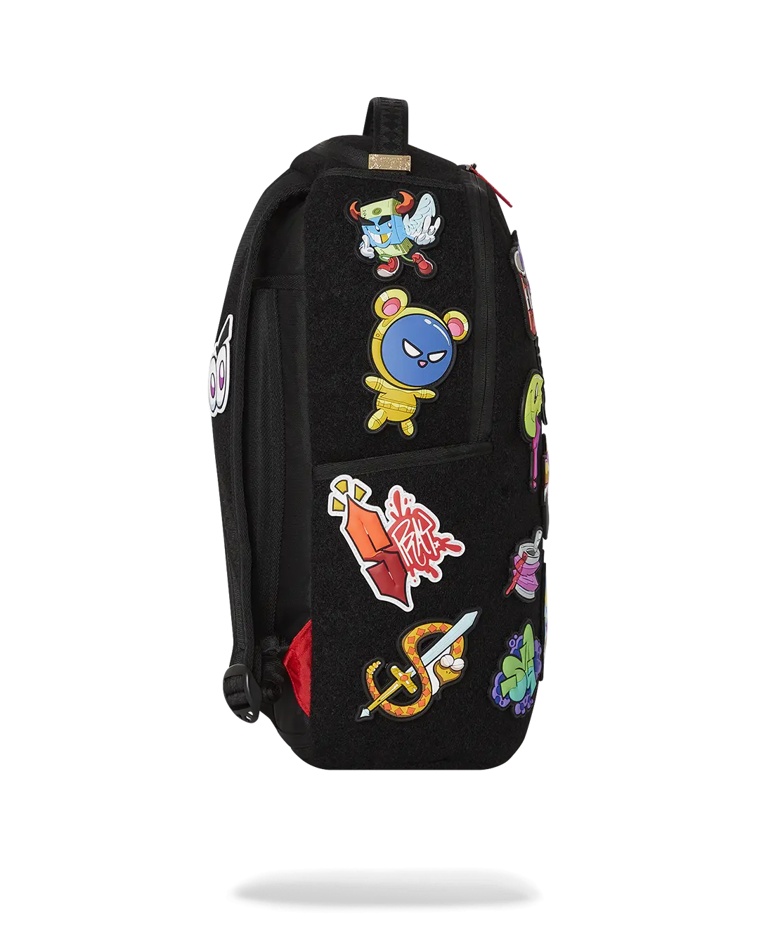 TRANCE PARTY PATCHES BACKPACK (23 VELCRO REMOVABLE PATCHES) - Image 7