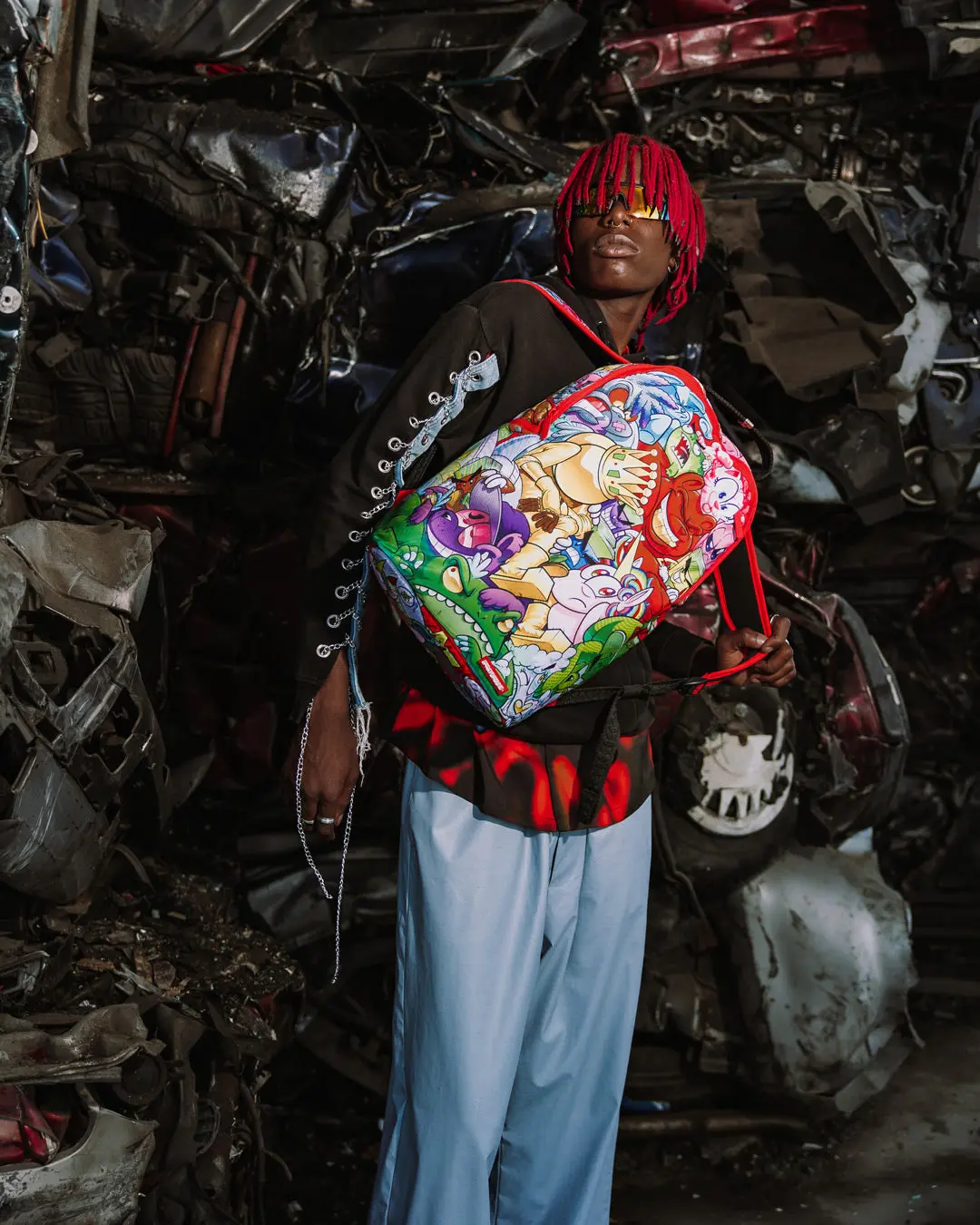 SMASHED SPRAYGROUNDERS BACKPACK - Image 8