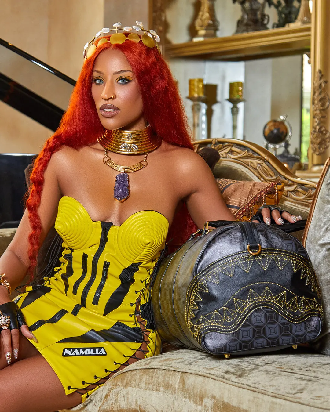 OBSIDIAN STUNNER A.I.6 SANDFLOWER COLLAB DUFFLE - Image 2
