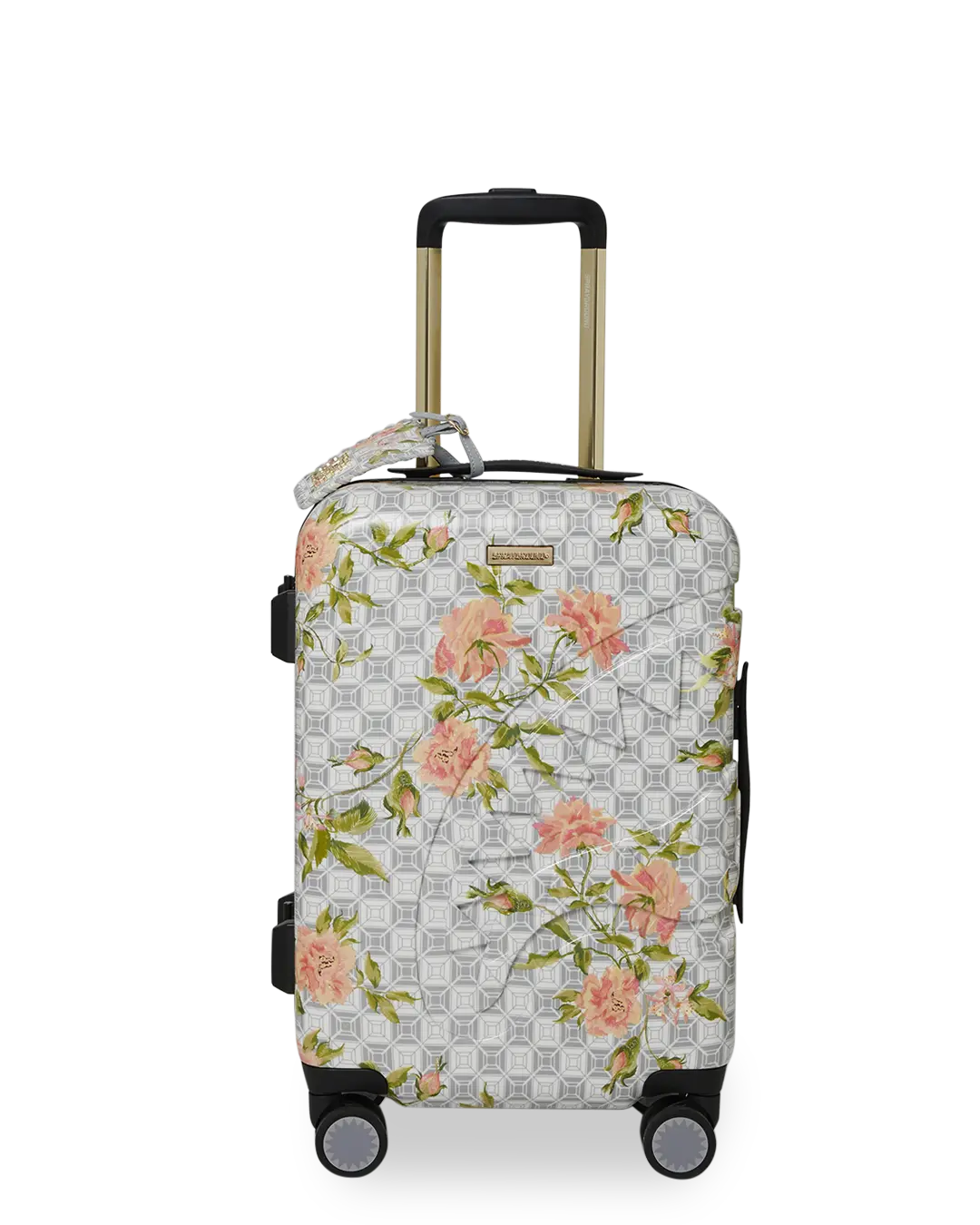 A.I. AFRICAN INTELLIGENCE ELEGANT ENERGY SHARKITECTURE CARRY-ON LUGGAGE - SANDFLOWER COLLAB - Image 3