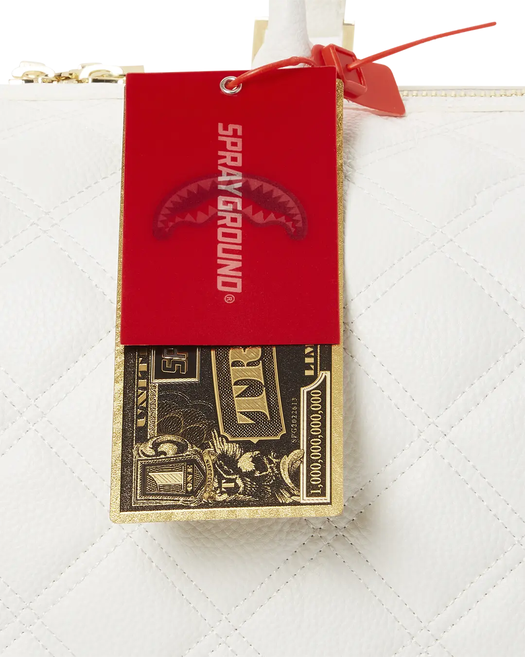 RIVIERA LE BLANC GOLD CHAIN SHARK MINI DUFFLE - Image 16