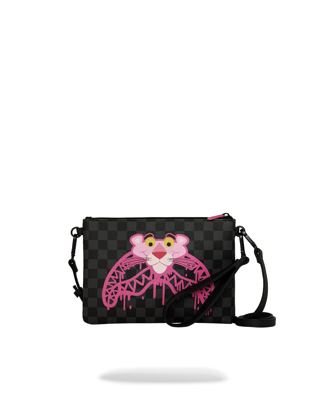PINK PANTHER DIAMOND SHARK CROSSOVER CLUTCH