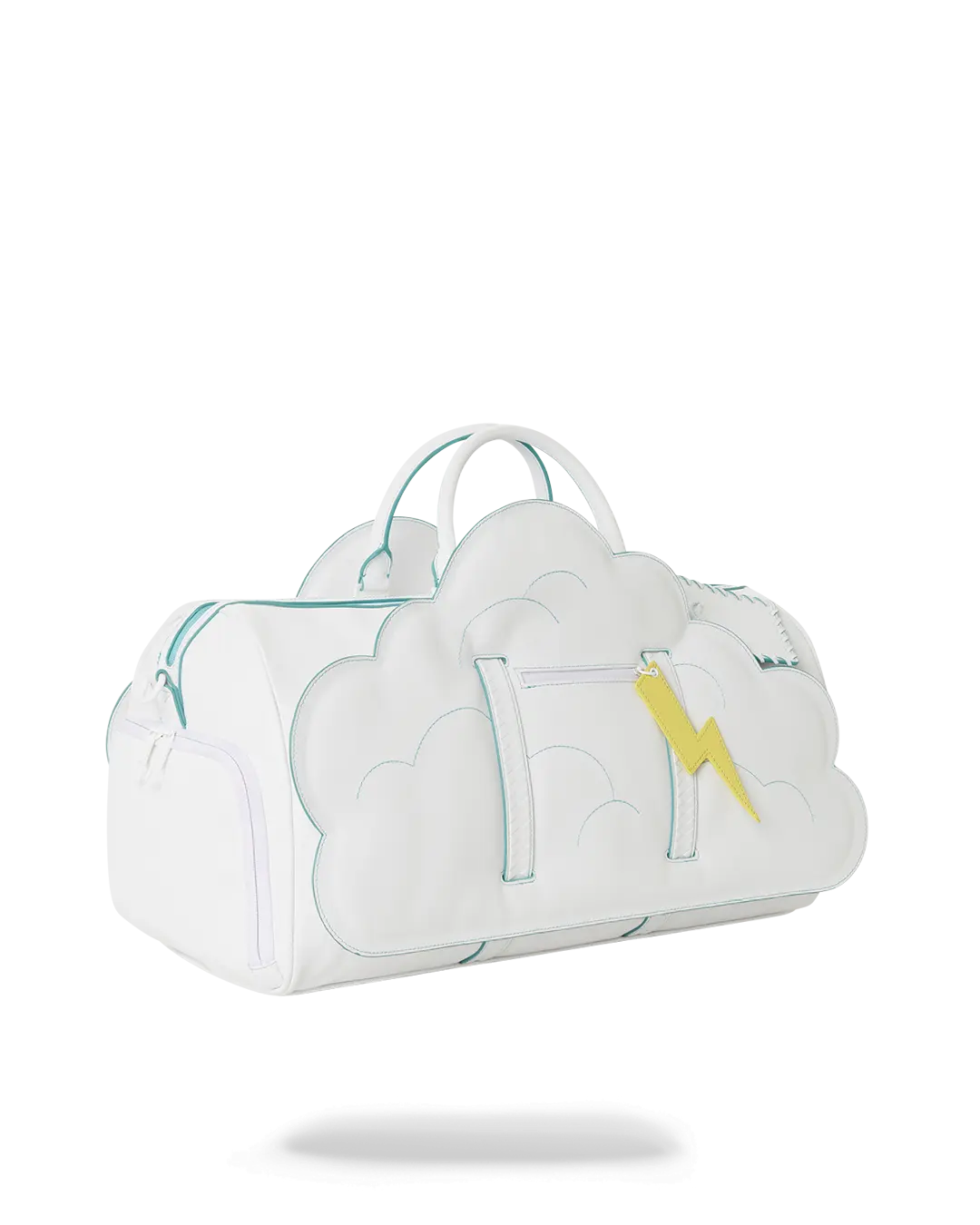 CLOUDY WITH A CHANCE OF SHARK DUFFLE - Image 3