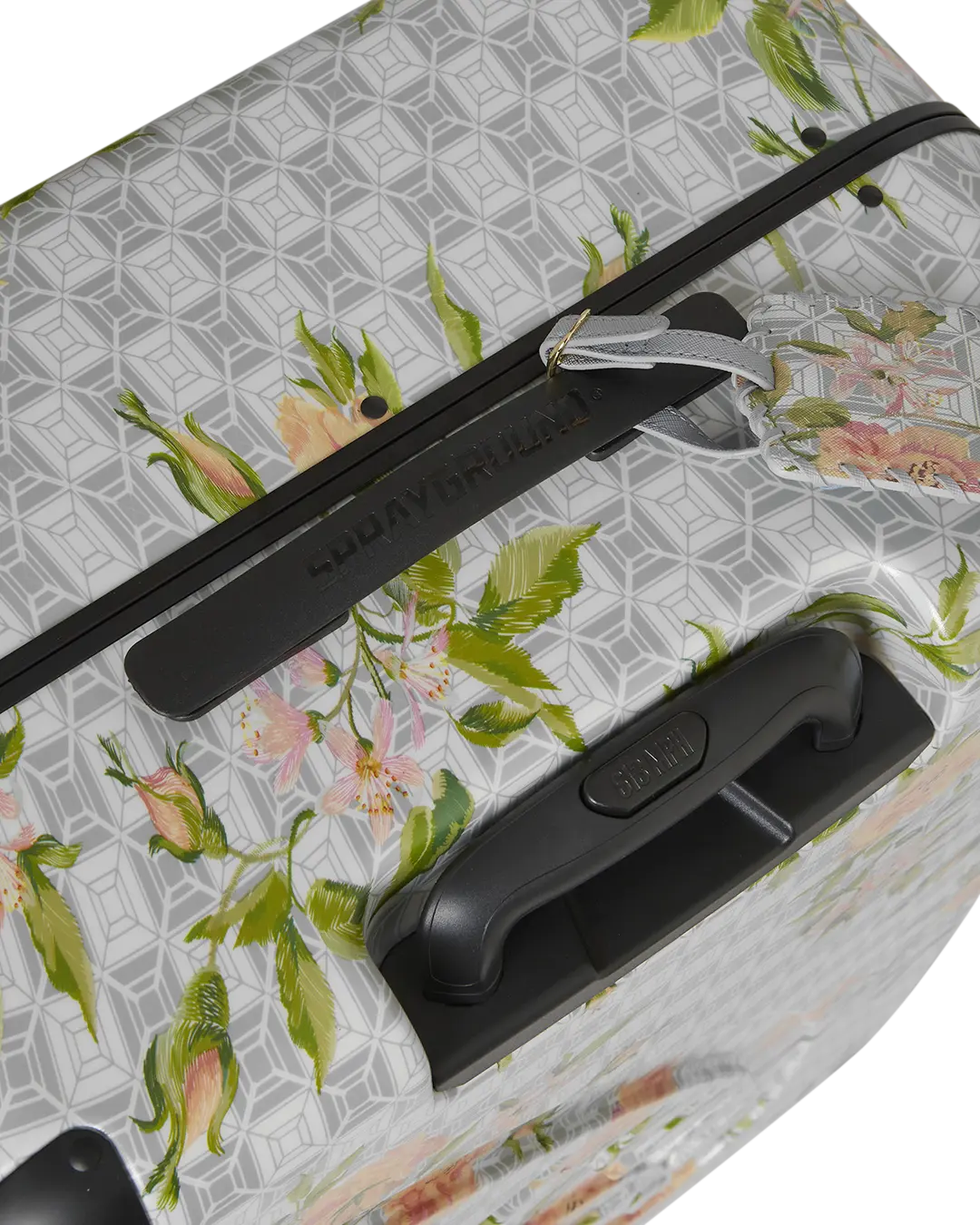 A.I. AFRICAN INTELLIGENCE ELEGANT ENERGY SHARKITECTURE FULL SIZE LUGGAGE - SANDFLOWER COLLAB - Image 11