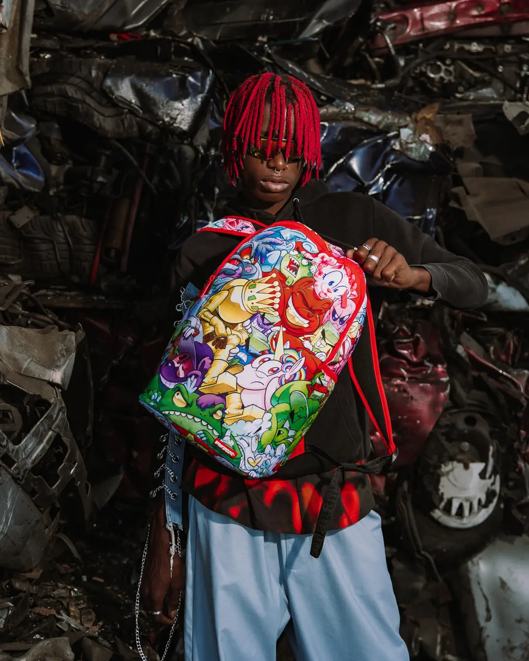 SMASHED SPRAYGROUNDERS BACKPACK - Image 2