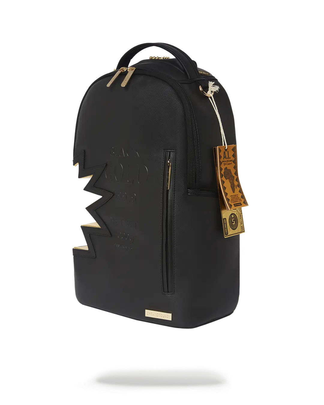 A.I.3 SHARK BITE BLACK GOLD BACKPACK (DLXV) - Image 15