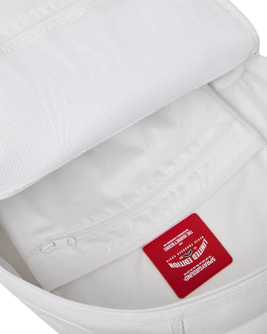 GOLD BRICK LUXE WHITE BACKPACK - Image 12