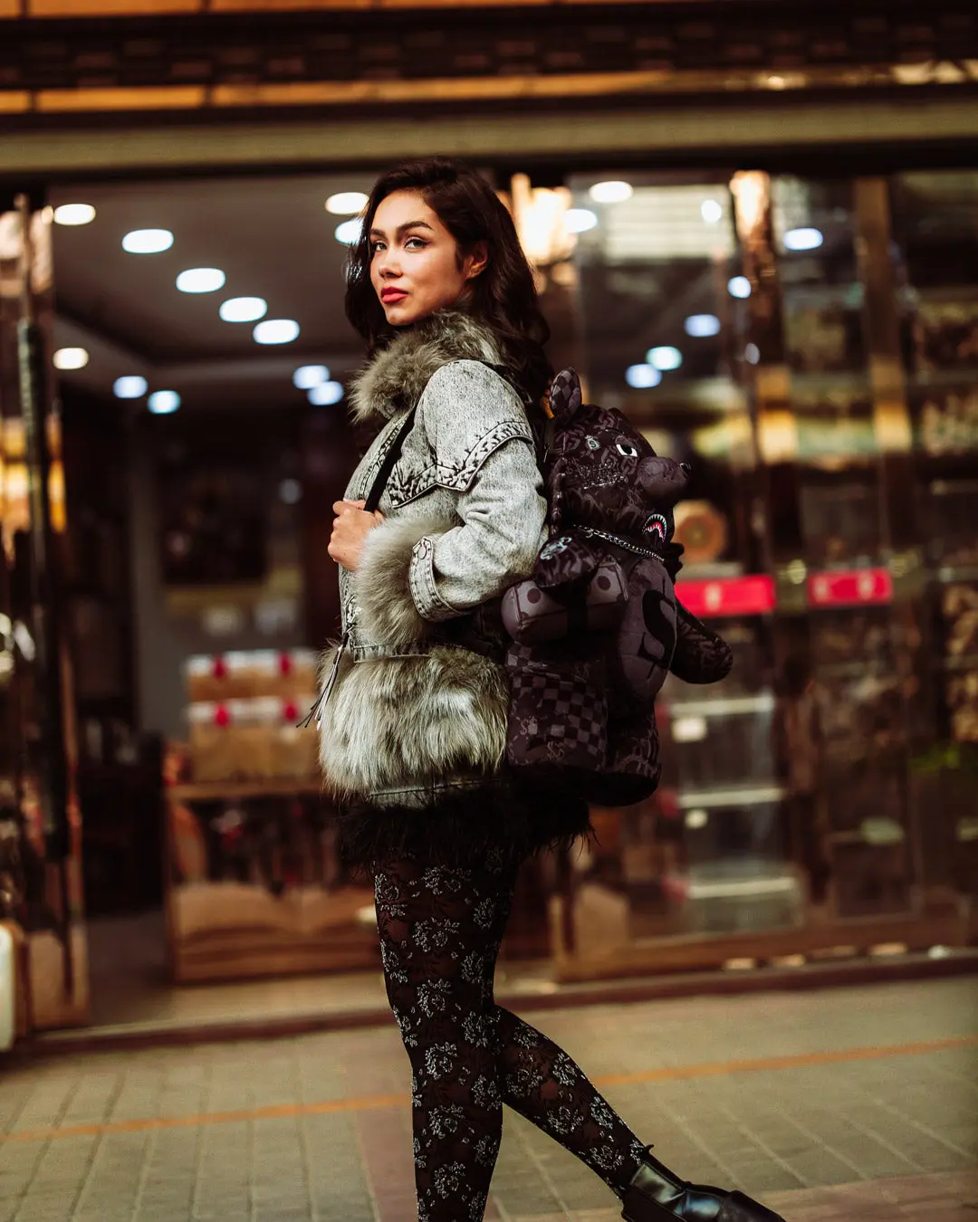 4AM MONEY WING BEAR BACKPACK - Image 4