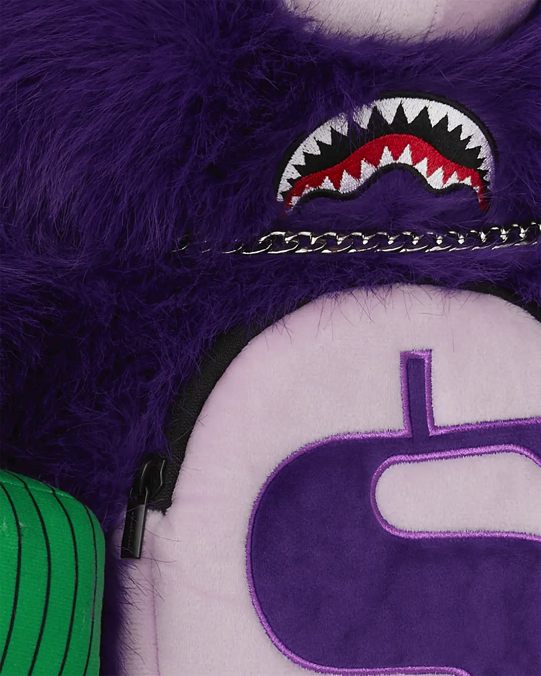 FURZILLA SHARK (PURP) MONEYBEAR BACKPACK - Image 9