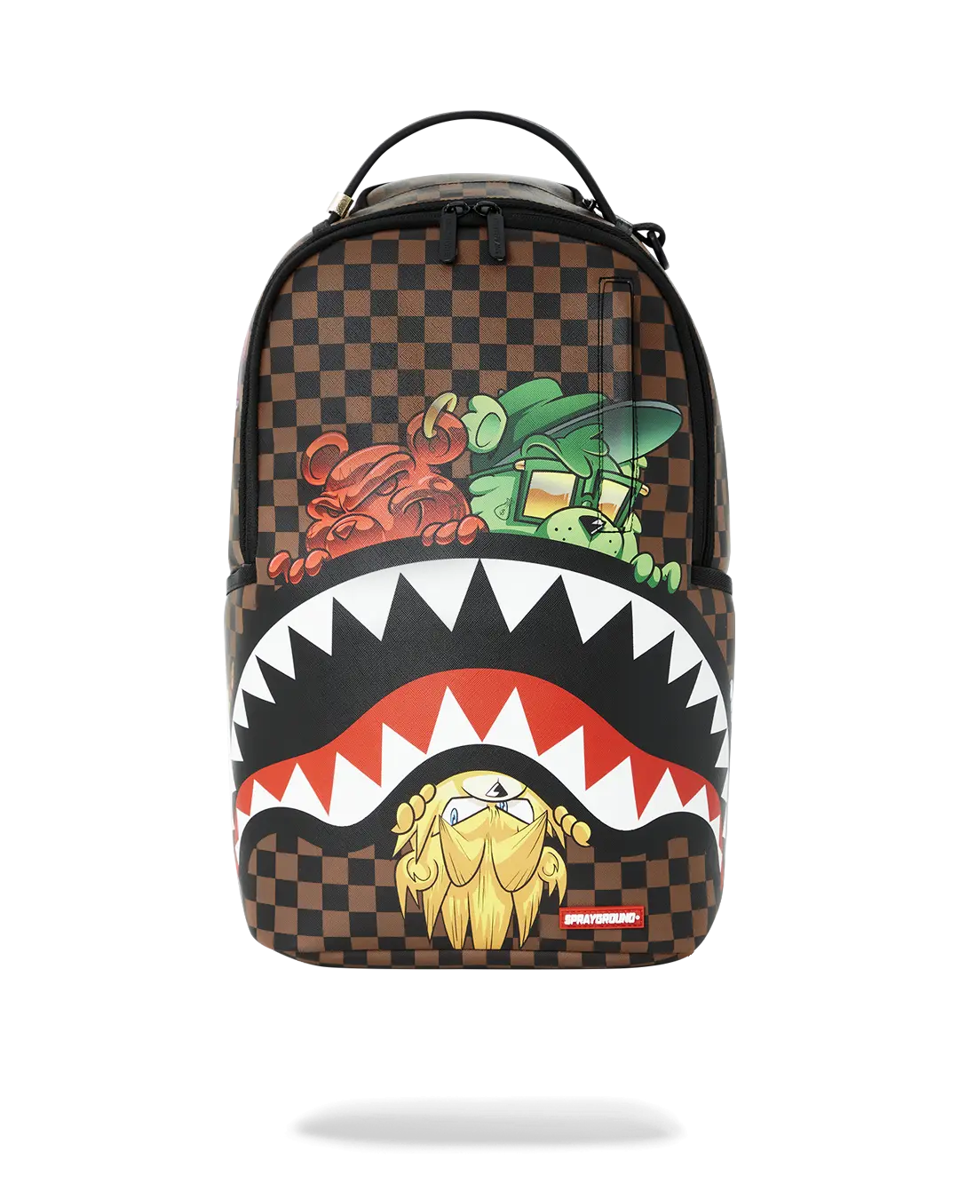 SHARKS IN PARIS CHARACTERS SNEAKIN BACKPACK (DLXV)