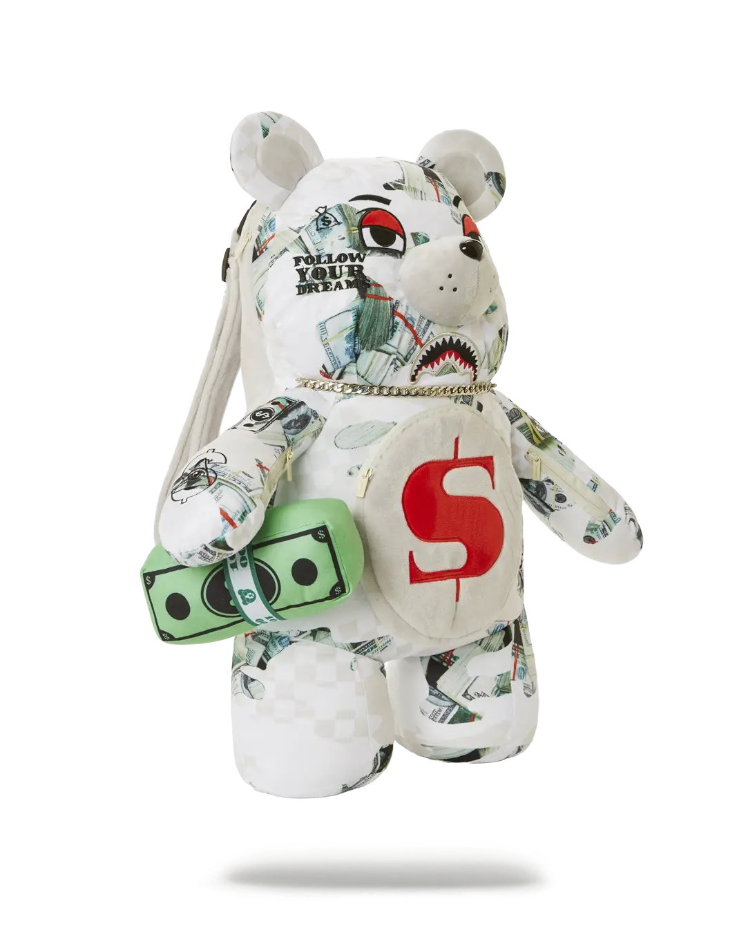 FEROCIOU$ MONEYBEAR TEDDYBEAR BACKPACK - Image 3