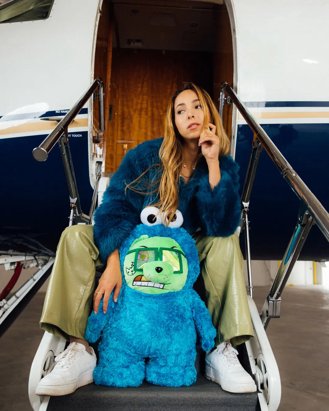MONEY "COOKIE" BEAR TEDDYBEAR BACKPACK - Image 2