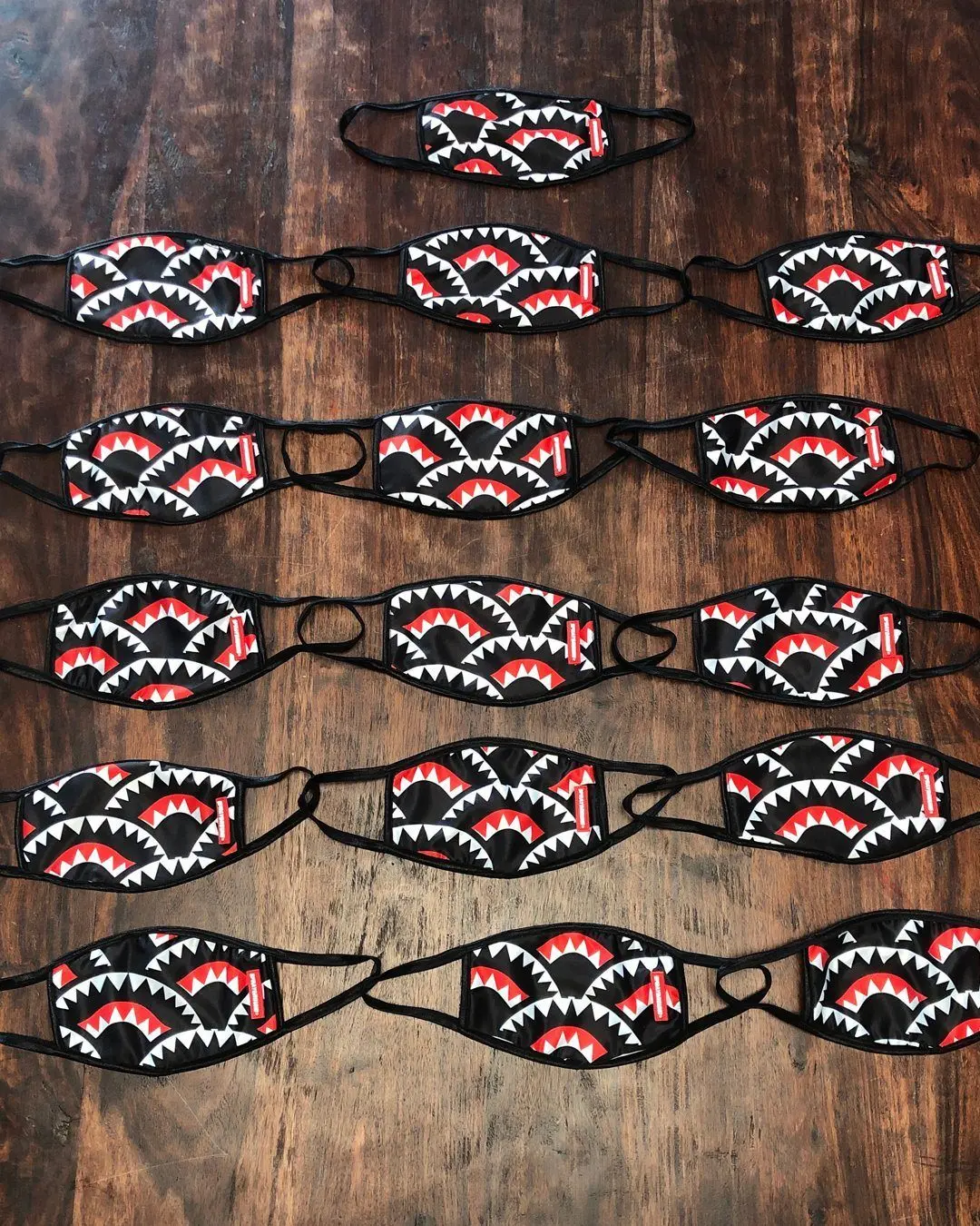 SHARKMOUTH PATTERN MASK (CLASSIC FIT) - Image 6
