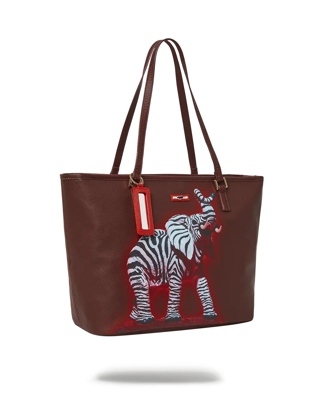 ZEBRA ELEPHANT RON ENGLISH COLLAB TOTE - Image 3