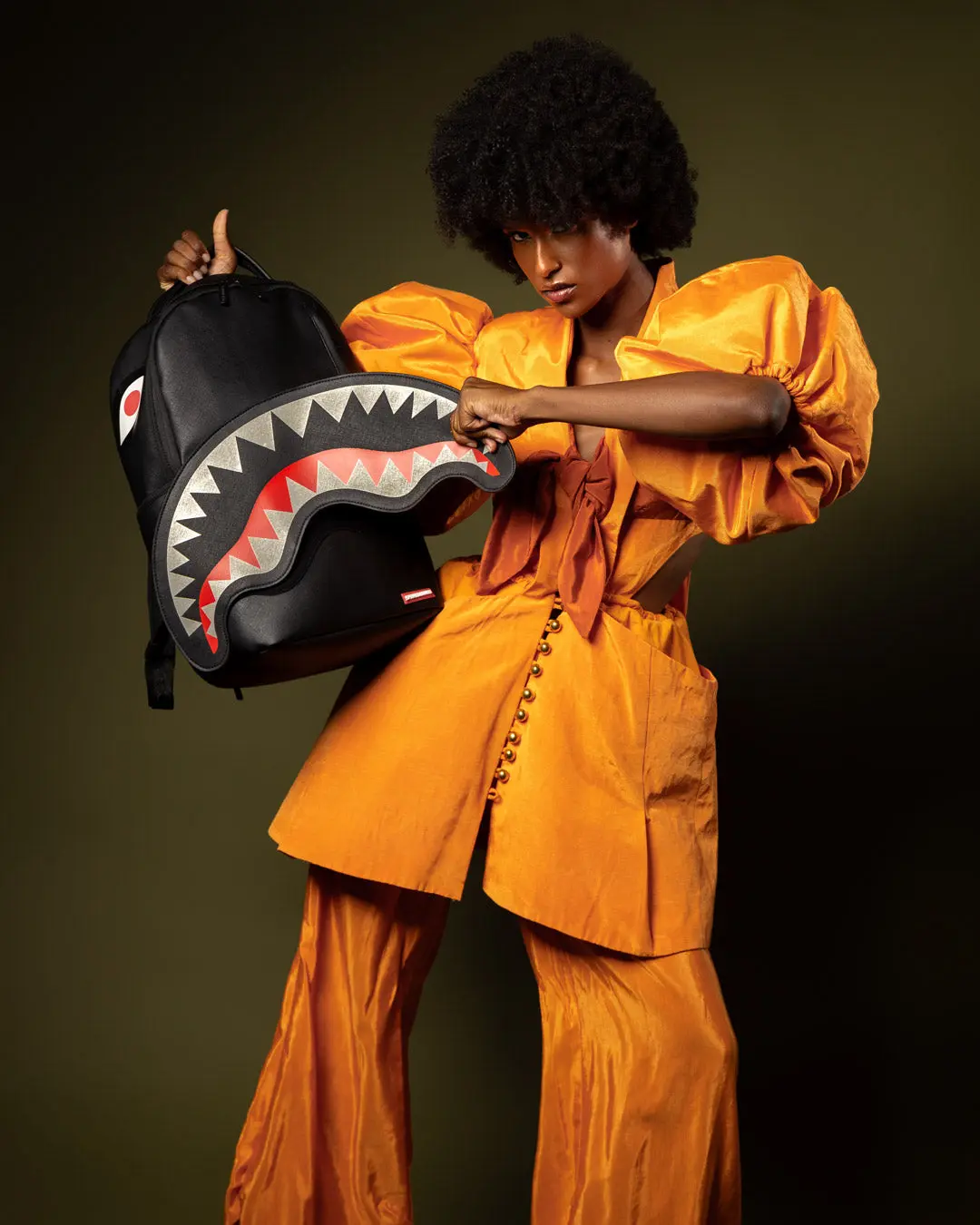 VELCRO SHARK - 3 INTERCHANGEABLE SHARKS BACKPACK (DLXV) - Image 26