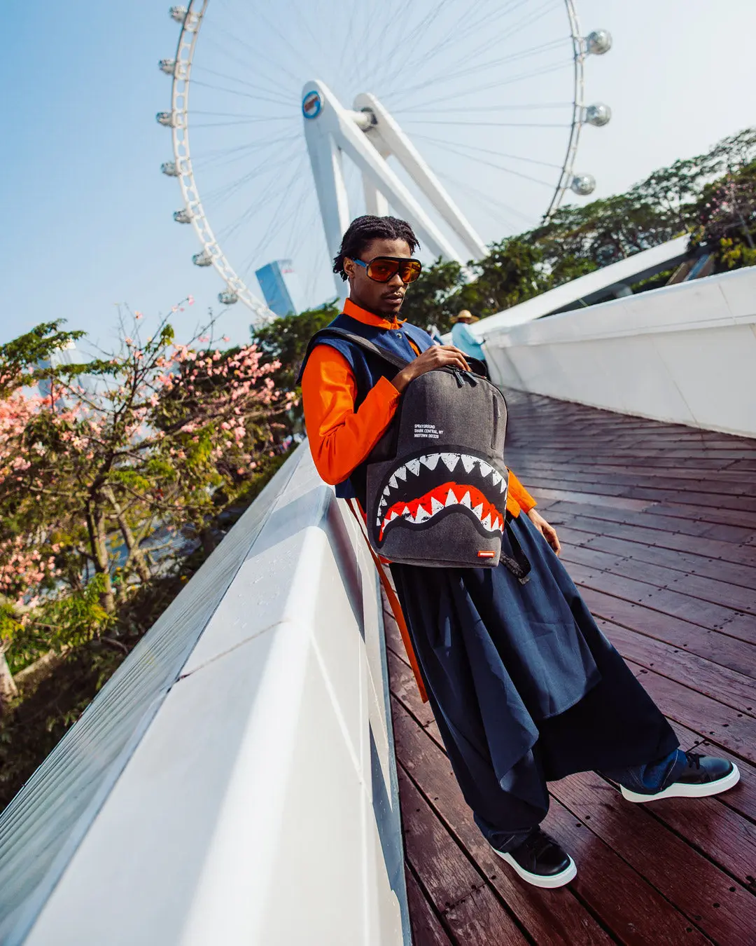 SHARK CENTRAL DENIM VENOM BACKPACK - Image 4