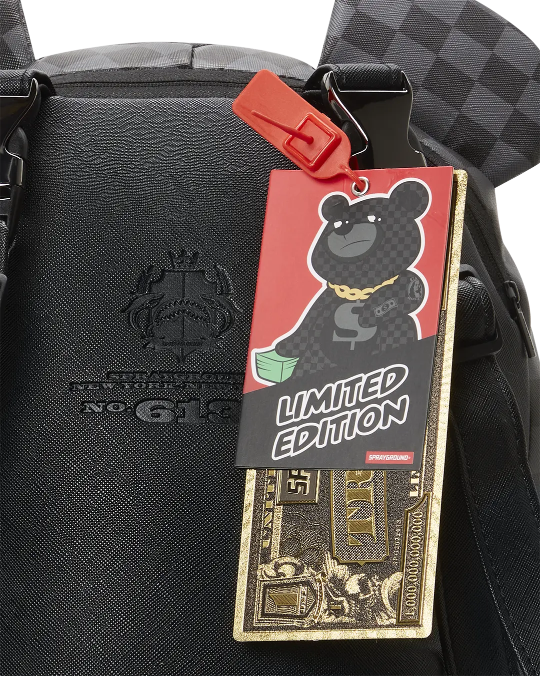 HENNY AIIR TO THE THRONE MONEYBEAR TEDDYBEAR BACKPACK - Image 13