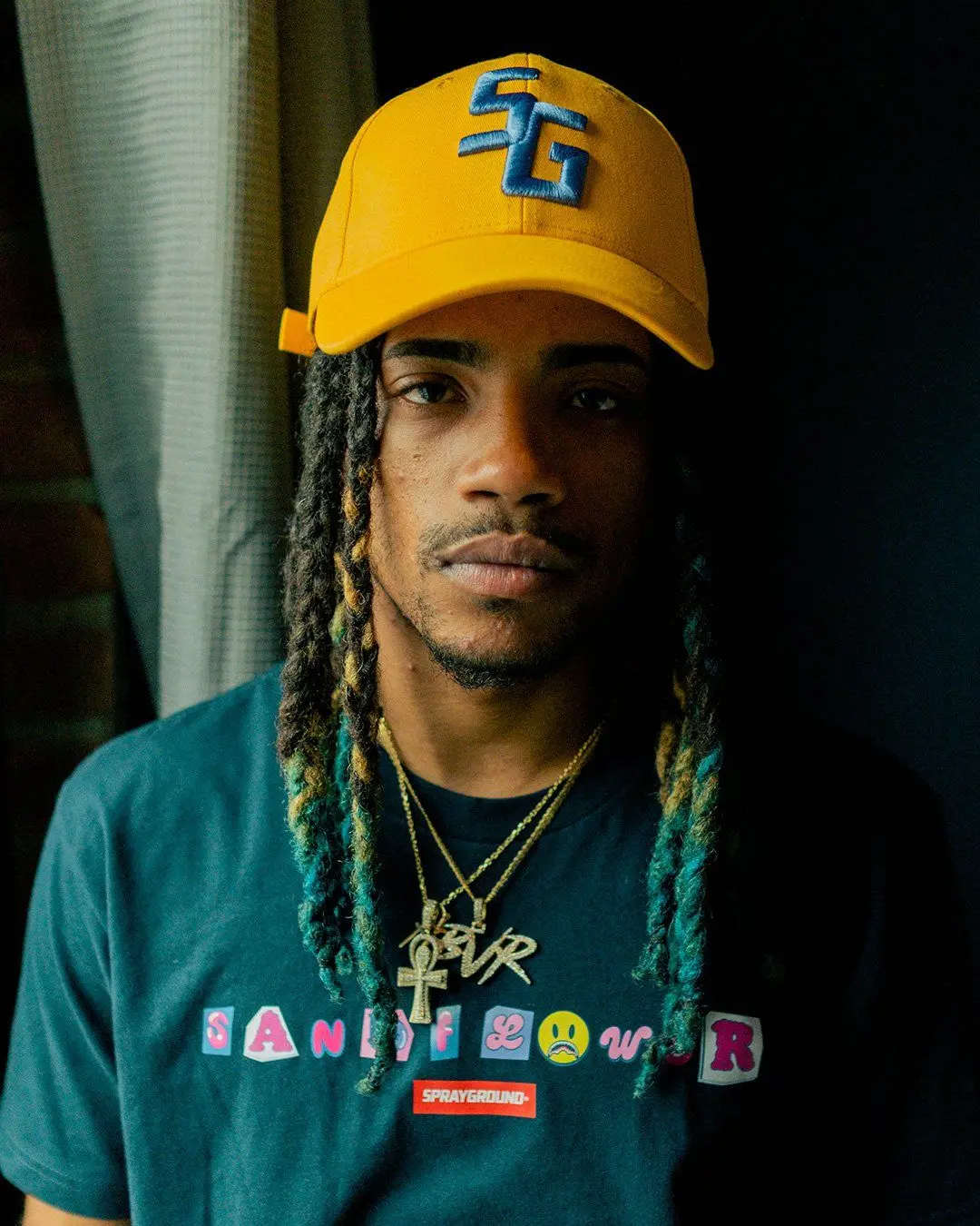 VIBE CHECK T-SHIRT (NAVY) - Image 2