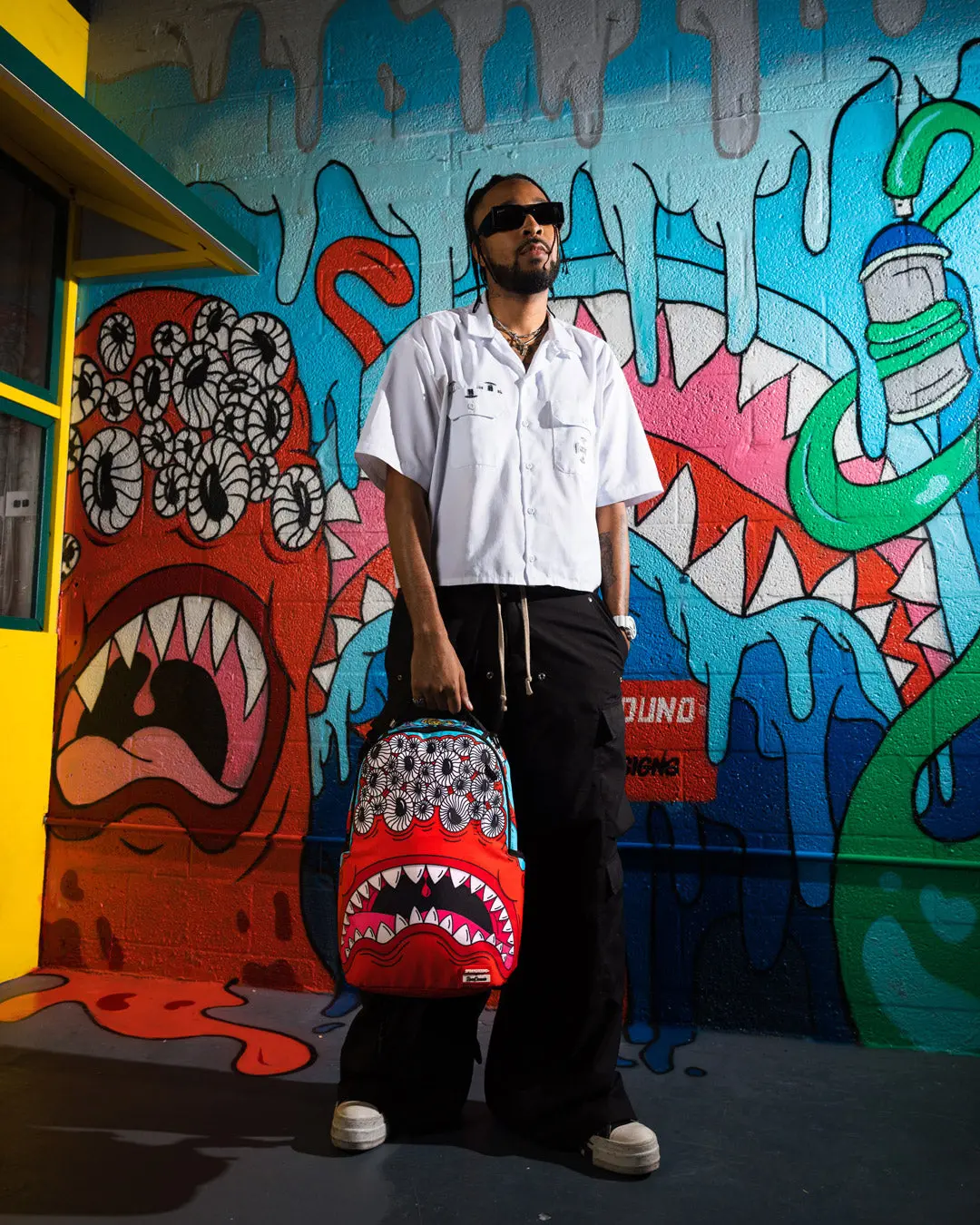 JORGE RODRIGUEZ THE ARTIST COLLAB BLINKY SHARK BACKPACK - Image 8