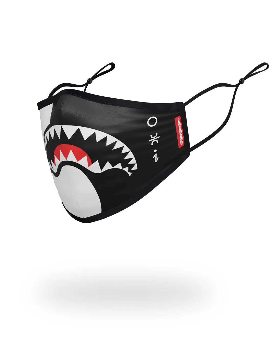 ADULT YIN YANG FORM FITTING FACE MASK - Image 2