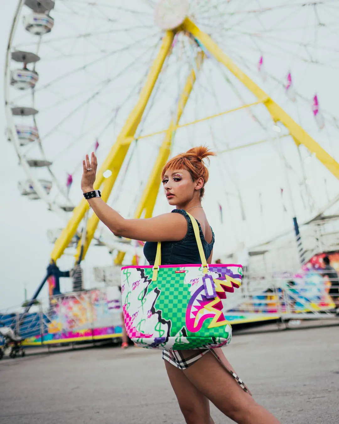 DREAMY TECHNICOLOR TOTE - Image 2
