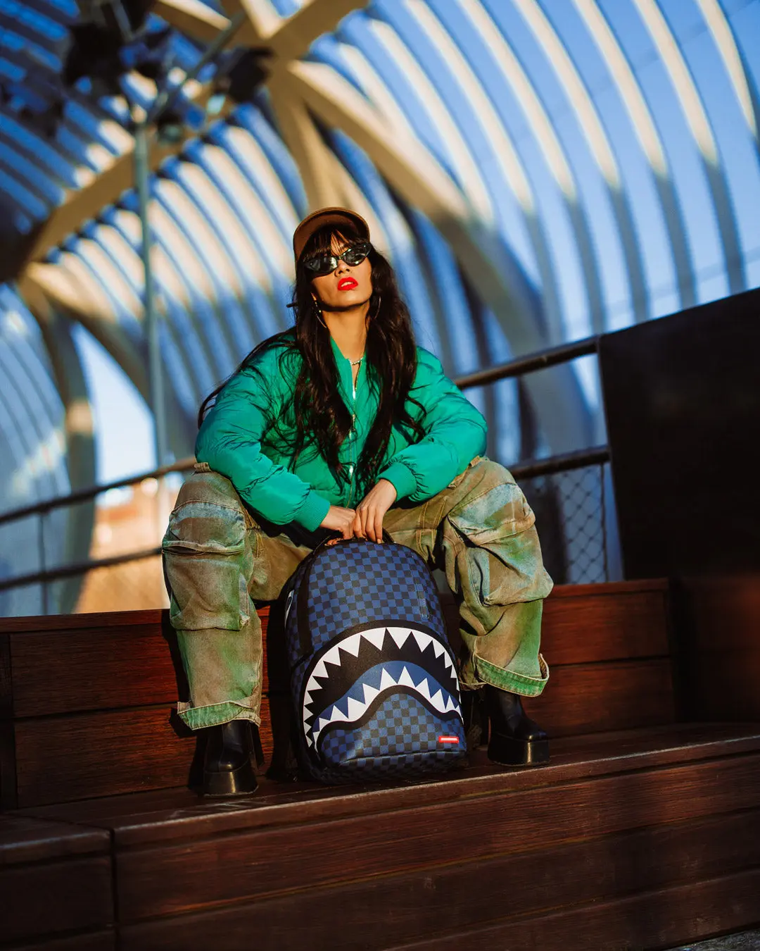 MIDNIGHT MAGIC SHARKS IN PARIS BACKPACK - Image 2