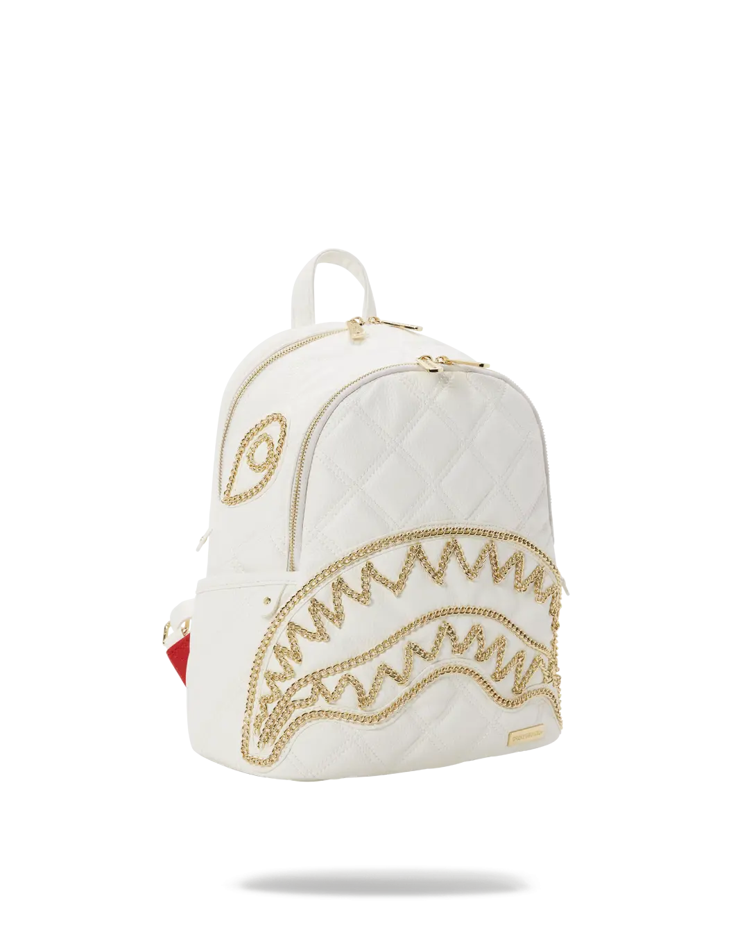 RIVIERA LE BLANC GOLD CHAIN SHARK SAVAGE BACKPACK - Image 3