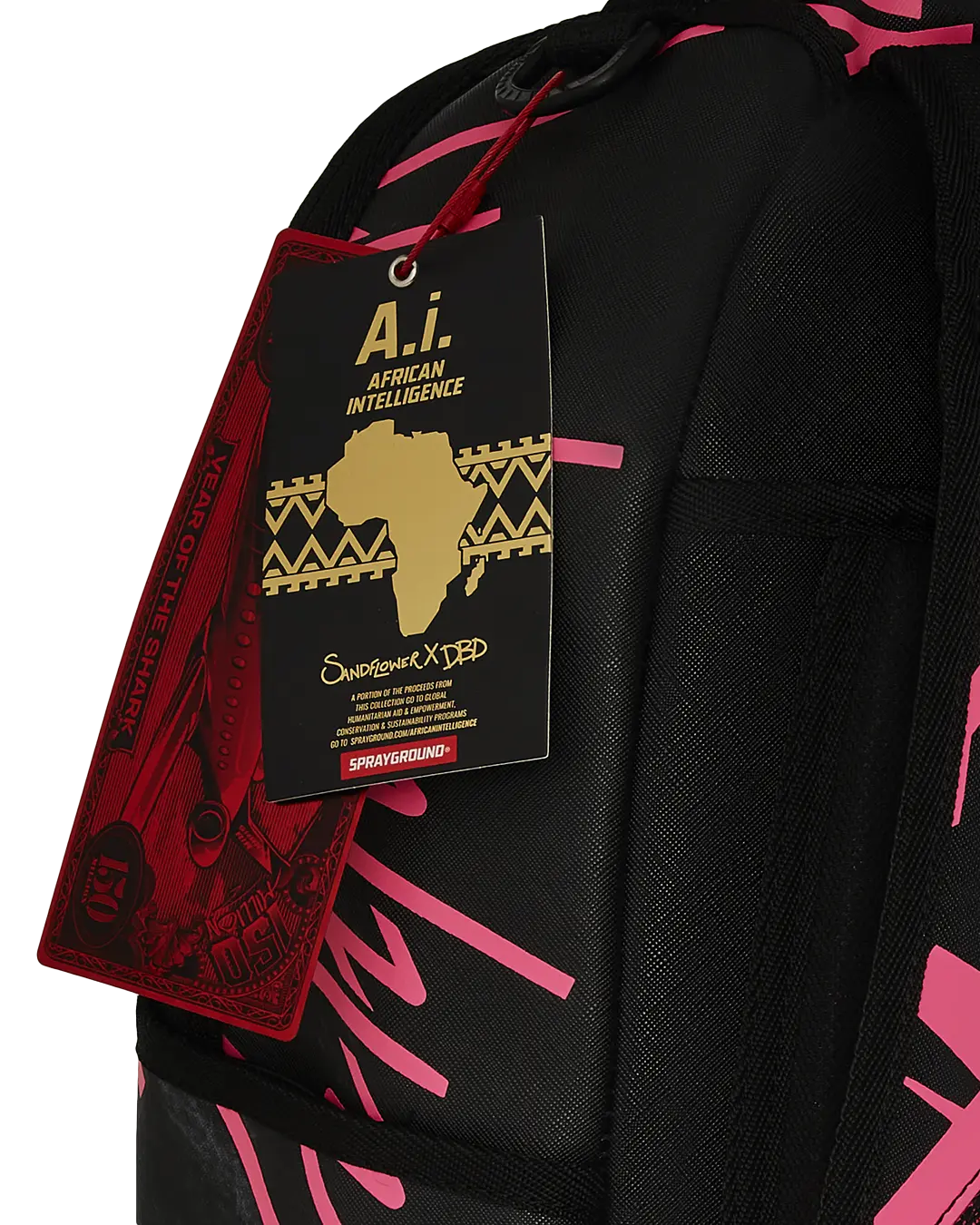 A.I. AFRICAN INTELLIGENCE PRIDE AND POWER BACKPACK - SANDFLOWER COLLAB - Image 18