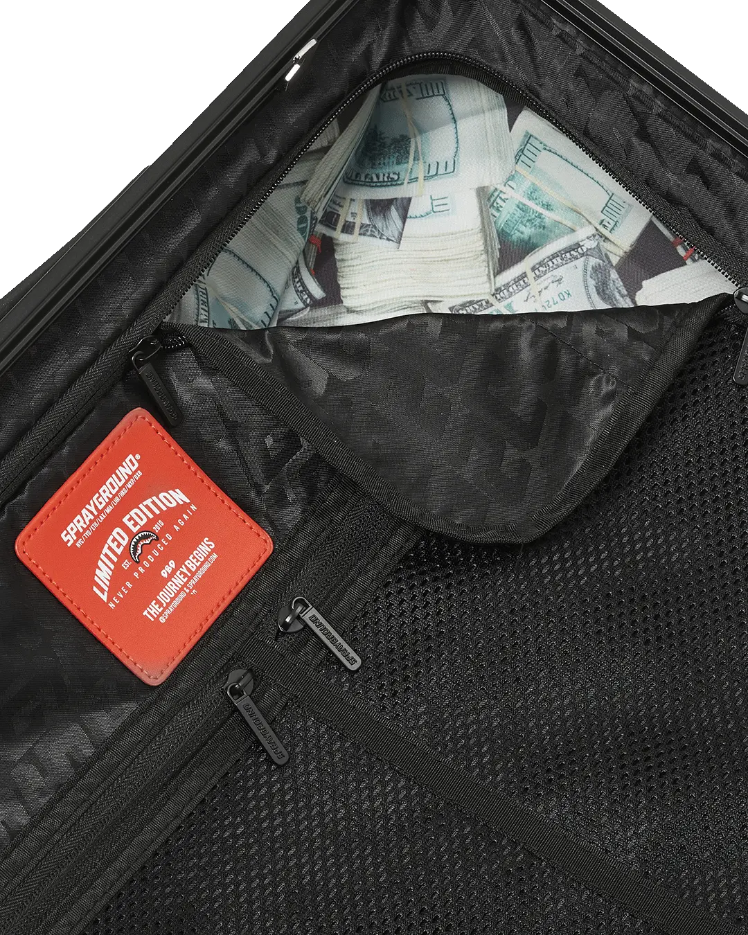 MIDNIGHT MAGIC SHARKS IN PARIS HARD SHELL CARRY-ON LUGGAGE - Image 14
