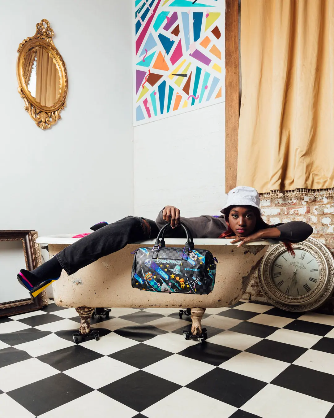 WTF ALIEN INVASION MINI DUFFLE - Image 4