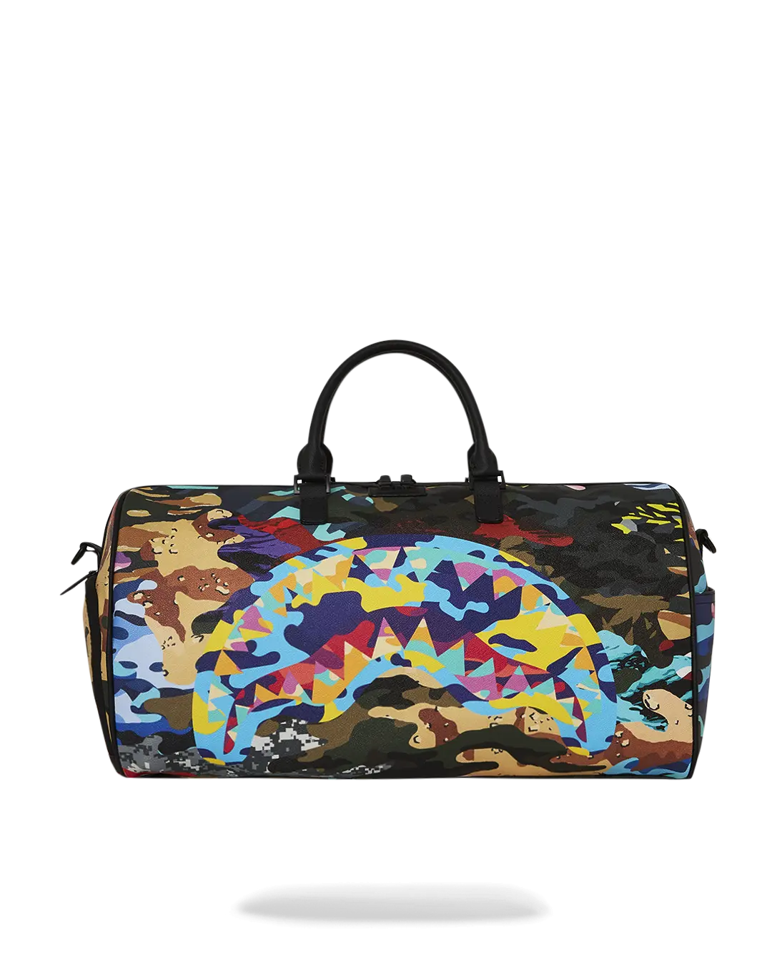 SLICED AND DICED CAMO DUFFLE